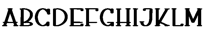 Writing Planner Font UPPERCASE