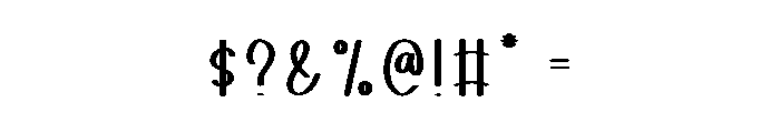 Writing Sunshine Font OTHER CHARS