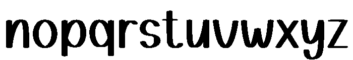 Writing Valentine Font LOWERCASE