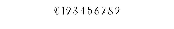 Writing1 Font OTHER CHARS