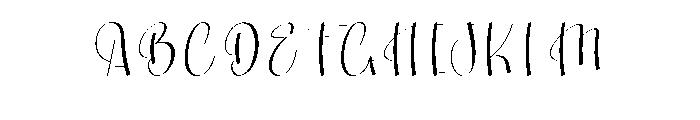 Writing2 Font UPPERCASE