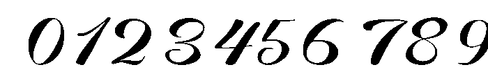 Written Capture Regular Font OTHER CHARS