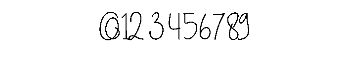 Writting Hastage Font OTHER CHARS