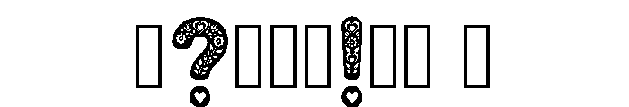 Wrylor Regular Font OTHER CHARS
