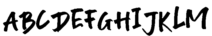 wrapping Font UPPERCASE