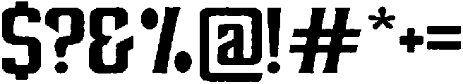 Wrangler Regular otf (400) Font OTHER CHARS