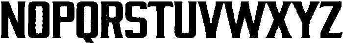 Wrangler Regular otf (400) Font UPPERCASE