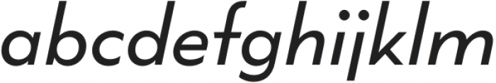 Wright Funk SemiBold otf (600) Font LOWERCASE