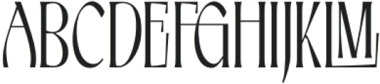 Wrigskan Regular otf (400) Font UPPERCASE