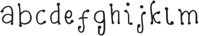 Wrinkles Regular otf (400) Font LOWERCASE