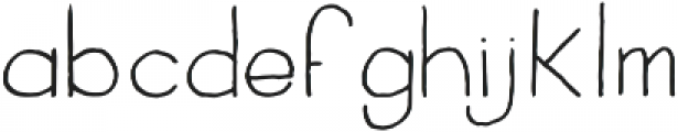 Write This Down ttf (400) Font LOWERCASE