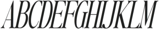Writer’s Mark Display Condensed Slanted otf (400) Font