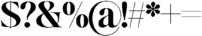 Writer’s Mark Display Extra Bold otf (700) Font OTHER CHARS