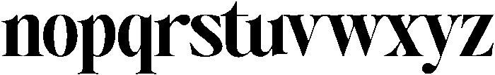 Writer’s Mark Display Extra Bold otf (700) Font LOWERCASE