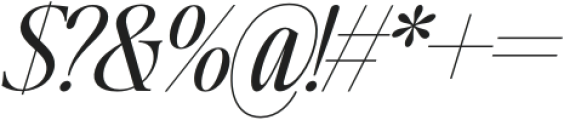 Writer’s Mark Display Light Italic otf (300) Font OTHER CHARS