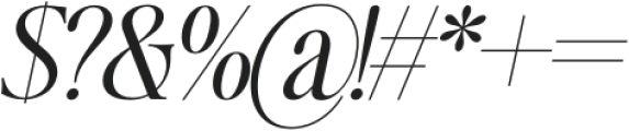 Writer’s Mark Display Light Slanted otf (300) Font OTHER CHARS