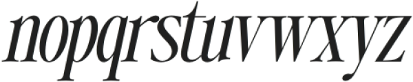 Writer’s Mark Display Light Slanted otf (300) Font LOWERCASE