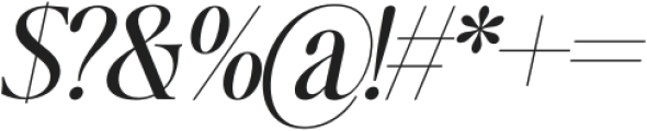 Writer’s Mark Display Slanted otf (400) Font OTHER CHARS