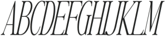Writer’s Mark Display Thin Condensed Slanted otf (100) Font