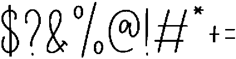 Writing Blackboard Regular otf (900) Font OTHER CHARS