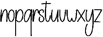 Writing Blackboard Regular otf (900) Font LOWERCASE