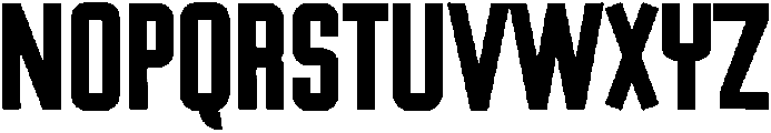 Writing Minimalist Regular otf (400) Font UPPERCASE