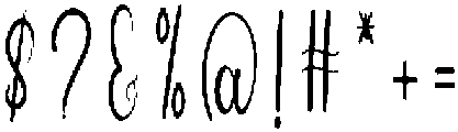 Writing Regular otf (400) Font OTHER CHARS