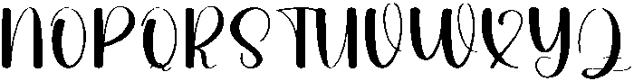 Writing Regular otf (400) Font UPPERCASE