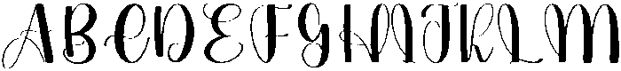 Writing Regular otf (400) Font UPPERCASE