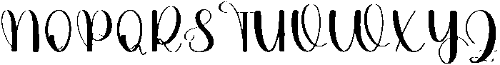 Writing Regular otf (400) Font UPPERCASE