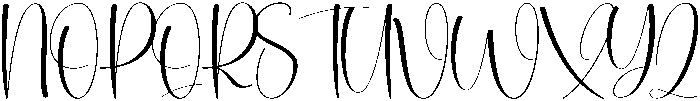 Writing Regular otf (400) Font UPPERCASE