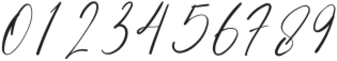 Writing Signature Regular ttf (400) Font OTHER CHARS