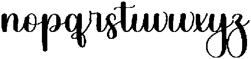 Writingtype Regular otf (400) Font LOWERCASE