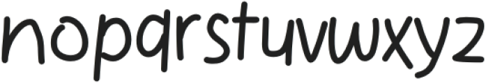 Writsplash Regular otf (400) Font LOWERCASE
