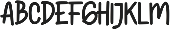 Writtelone Regular otf (400) Font UPPERCASE