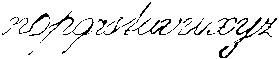 Written By Her Regular otf (400) Font LOWERCASE