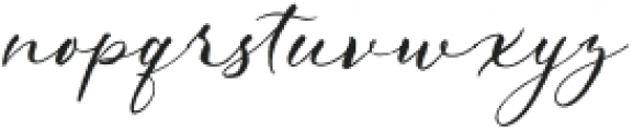 Writteninhistory-Regular otf (400) Font LOWERCASE