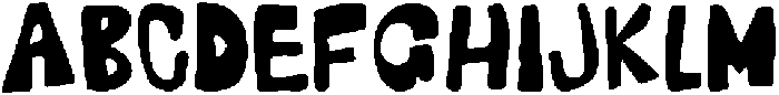 Wrong Shape Regular otf (400) Font UPPERCASE