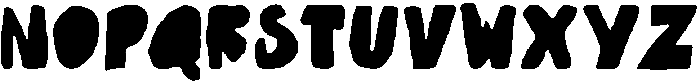 Wrong Shape Regular otf (400) Font LOWERCASE