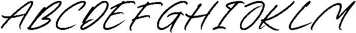 Wroteful Authentic otf (400) Font UPPERCASE