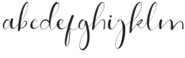 wristler-Script otf (400) Font LOWERCASE