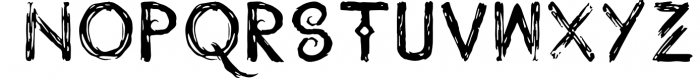 Wrathobia Display Font Font LOWERCASE