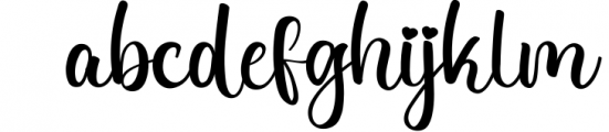 Wreathing - Handwriting Font Font LOWERCASE