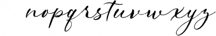 Written in History // Signature Font 1 Font LOWERCASE