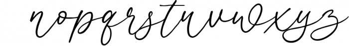 Writting Heart a Calligraphy Font Font LOWERCASE