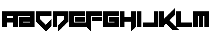 Wreckside Font UPPERCASE
