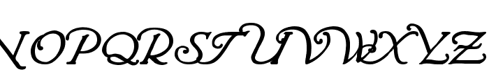 Wrenn Initials Bold Font UPPERCASE