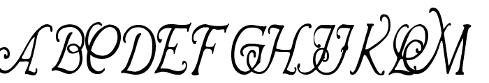 Wrenn Initials Condensed Font UPPERCASE