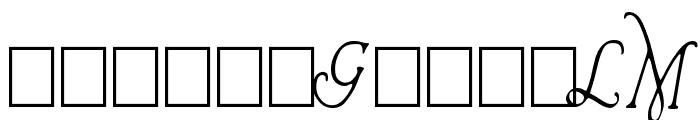 Wrenn Initials Condensed Font LOWERCASE