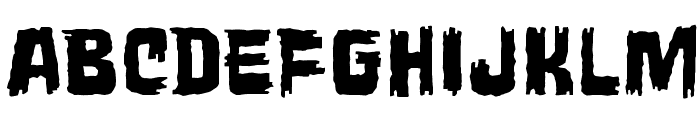 Wretched Remains BB Font LOWERCASE